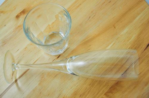 Photo of Two drinking glasses